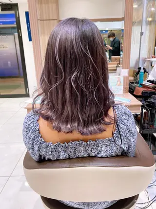 セミロング カラー メンズカット ✂️あいのヘアスタイル