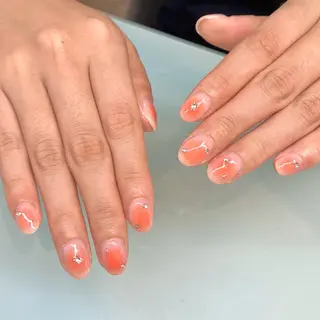 ネイル Ayaka 🧸☀️ 銀座/韓国ワンホンのネイルデザイン