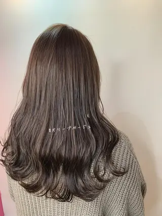 セミロング カラー 美髪矯正🪞髪質改善 KURIHARAのヘアスタイル