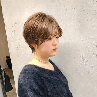 ショート 長谷川 駿のヘアスタイル