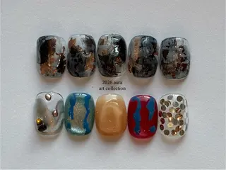ネイル nail salon .auraのネイルデザイン