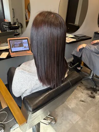 セミロング 小堀 いぶきのヘアスタイル