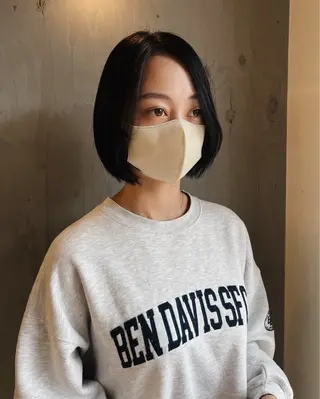 ミディアム カラー ナチュラル&ラフヘア 松尾 凌のヘアスタイル