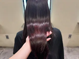 セミロング カラー ヘアアレンジ 💟Opus // Mizuki🐕のヘアスタイル
