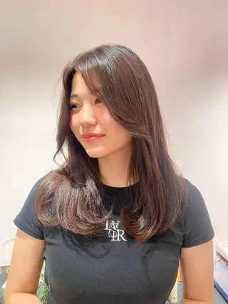 セミロング 🫧Miyu カットモデル募集🫧のヘアスタイル