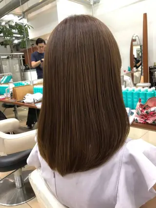 カラー パーマ Ash 店長 山下達也のヘアスタイル