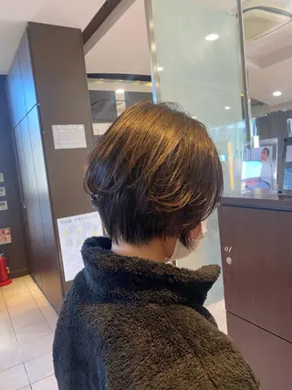 ショート 髪質改善/艶カラー /EisoAkariのヘアスタイル
