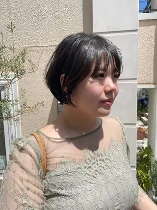 ショート カラー 表参道【髪質改善】 宮嶋勇太のヘアスタイル