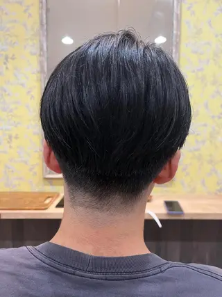 メンズ 髪質改善ストレート• デジパモデル　かなのヘアスタイル