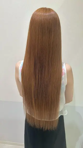 ロング カラー Eleanor枚方店 店長 飛鳥 薫のヘアスタイル