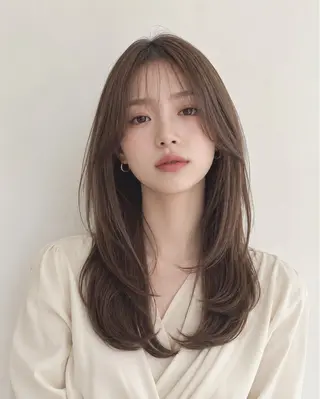 ロング モテ🤍トレンドヘア /新宿/ワカナのヘアスタイル