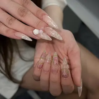 ネイル Sora nail 長さ出し専門店のネイルデザイン