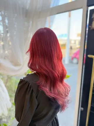 ロング カラー 内田 隆也のヘアスタイル