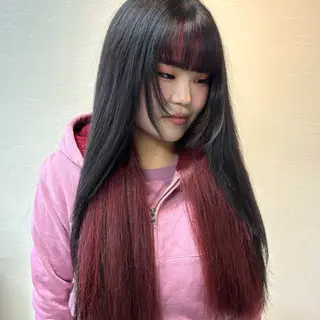 ロング カラー メイ ☪️のヘアスタイル