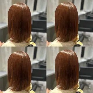 カラー ブリーチなし透明感 カラー🤍ྀིきららのヘアスタイル