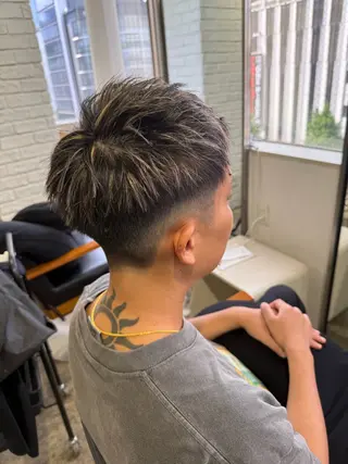 ショート カラー メンズ MEN'S特化🌈 KATOのヘアスタイル