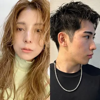 ロング メンズ 中崎町pour. 小柴　楽士のヘアスタイル