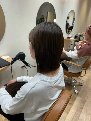 ミディアム 宮本 季奈のヘアスタイル
