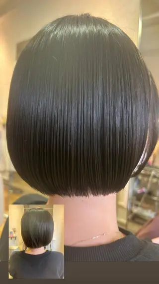 ショート 松川 紀代のヘアスタイル