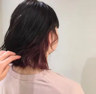 ミディアム 浅沼 ゆいのヘアスタイル
