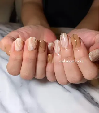 ネイル ネイルルームリッカ 𝐦𝐚𝐲𝐮のネイルデザイン
