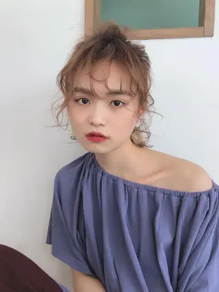 直井 真古都のヘアスタイル