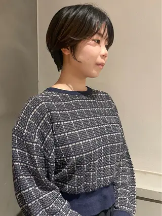 ショート モデル募集/ショート ボブ/コジマショウタのヘアスタイル