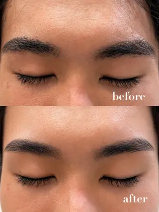 メンズ アイブロウ 西 優衣奈のヘアスタイル