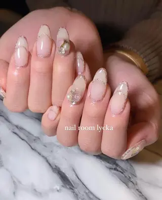ネイル ネイルルームリッカ 𝐦𝐚𝐲𝐮のネイルデザイン