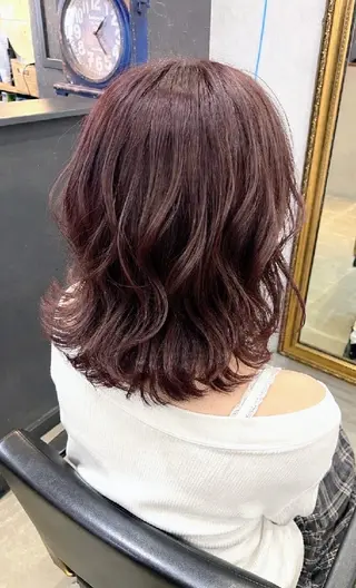 ミディアム Jr.stylist ひろのヘアスタイル