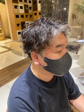 メンズ 🔥無料メンズカット モデル募集👀シバのヘアスタイル