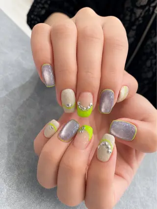 ネイル Ash関内ネイリスト 荒木のネイルデザイン