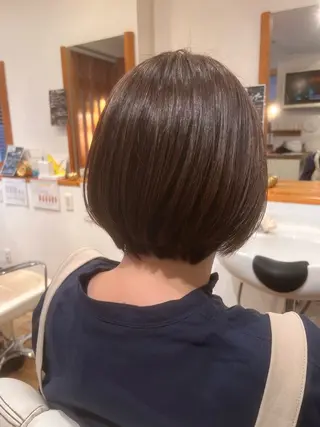 ショート カラー アザマ　ヤスカツ _rosso 川口のヘアスタイル