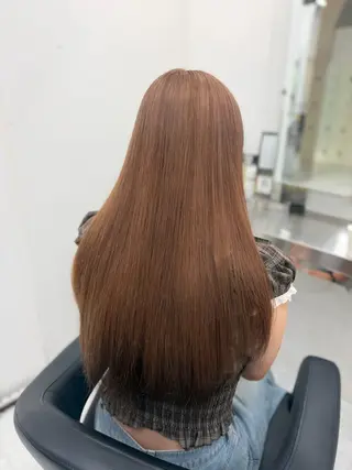 ロング カラー ヘアアレンジ 透明感カラー🎀艶髪 Anju/渋谷🎀のヘアスタイル