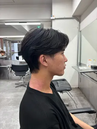 パーマ メンズ メンズ特化✨️ 韓国風パーマ🔥一八のヘアスタイル