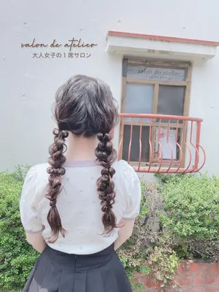 ヘアアレンジ サロンデアトリエ 愛沙花の眉毛・アイブロウイメージ