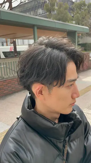 ショート パーマ メンズ 🔥Mackey🔥 メンズ特化型美容師のヘアスタイル