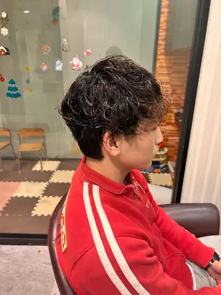 ショート パーマ メンズ 🍁メンズ特化美容師 /関根玲空🍁のヘアスタイル