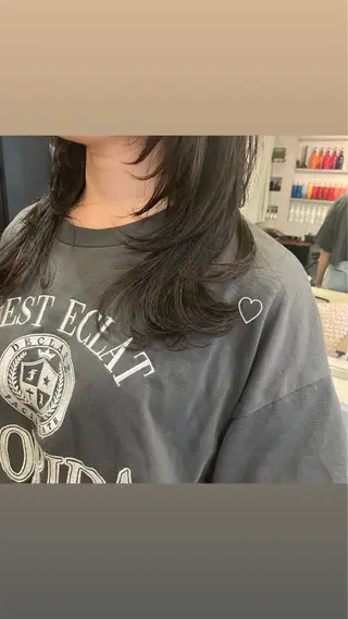 ミディアム 清村 和音のヘアスタイル