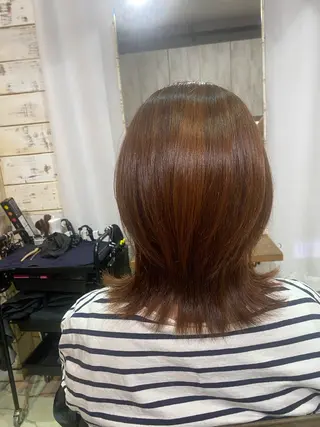 カラー 山本 晴香のヘアスタイル