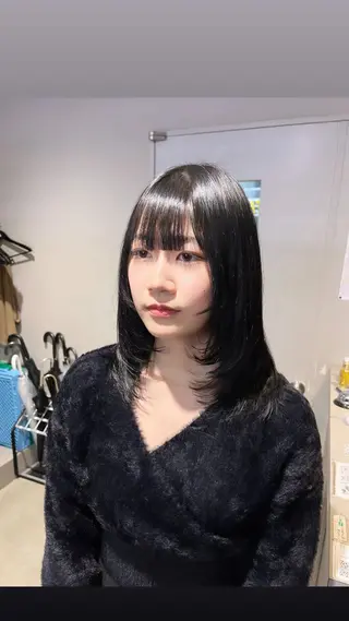 ミディアム カラー パーマ ヘアアレンジ メンズ 上品＆韓国風 🥀海心🥀のヘアスタイル