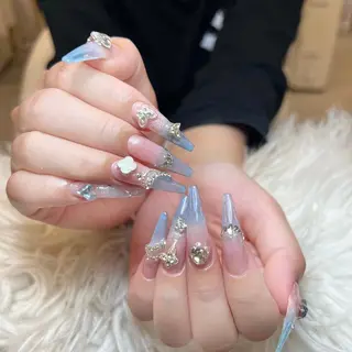 ネイル ANH ゴテゴテネイルのネイルデザイン