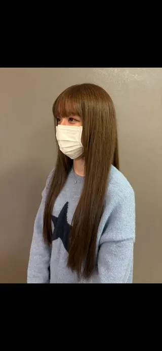 ロング カラー CUEON./栁沼 光希のヘアスタイル
