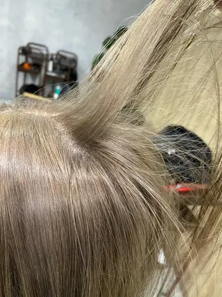 ミディアム カラー 髪質改善/レイヤー カット手塚奨のヘアスタイル