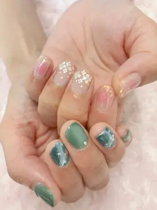 ネイル 前田 りかのネイルデザイン