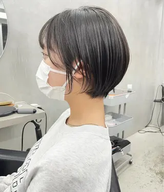 ショート カラー 👑ボブはお任せ ミヤノ👑のヘアスタイル