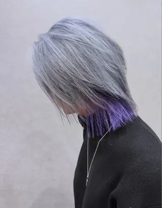 カラー メンズ 難波 海のヘアスタイル