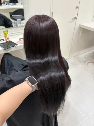 ミディアム カラー 💟RINNA 艶カラー💟のヘアスタイル