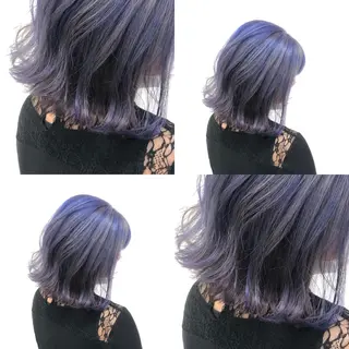 ミディアム カラー パーマ ヘアアレンジ メンズ キッズ 上品＆韓国風 🥀海心🥀のヘアスタイル