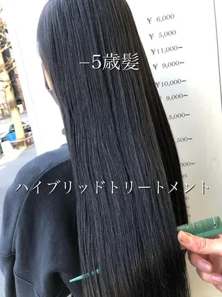 ロング 【髪質改善特化･ 福田航洋】のヘアスタイル